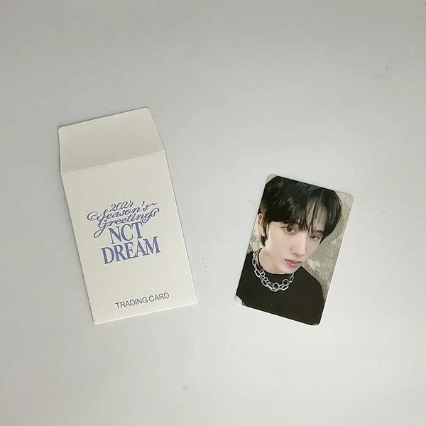 [BUNJANG] NCT DREAM Jisung 2024 Season's Greetings Photocard A_1 / 엔시티드림 지성 2024 시즌그리팅 포토카드 트레이딩카드 A_1 NCT DREAM JISUNG 2024 SEASON'S GREETINGS PHOTOCARD A_1