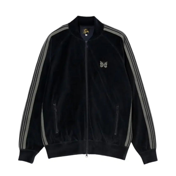 [BUNJANG] Needles Velour Track Jacket Navy L / 니들스 벨루어 트랙자켓 네이비