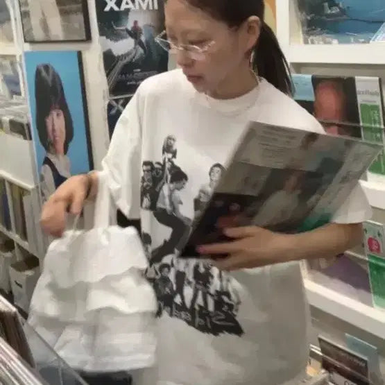 [BUNJANG] Love Code You Damage Half-Sleeve T-Shirt / 러브코드유 데미지 반팔