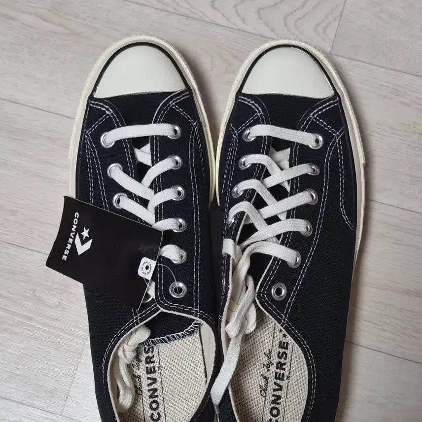 [BUNJANG] Converse Chuck 70 Low Black 162058C / 컨버스 척 70 로우 265 블랙 162058C (새 상품,미착용)