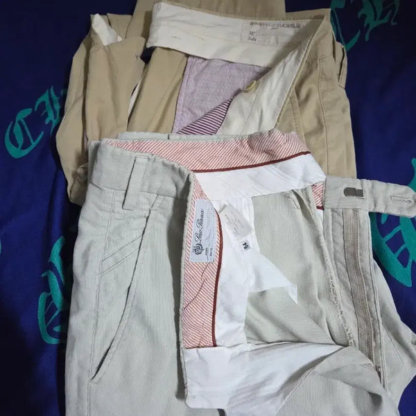[BUNJANG] Loro Piana / Brunello Cucinelli Cotton Trousers (Size 36) / 로로피아나''쿠치넬라