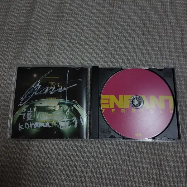 [BUNJANG] Ghostclub Anpanman Terrible CD Album Signed / 고스트클럽 앙팡테리블 CD 앨범 친필 싸인