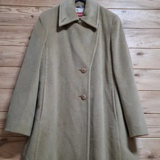[BUNJANG] Max Mara Studio Cashmere Coat Beige / Max Mara Studio 캐시미어 코트