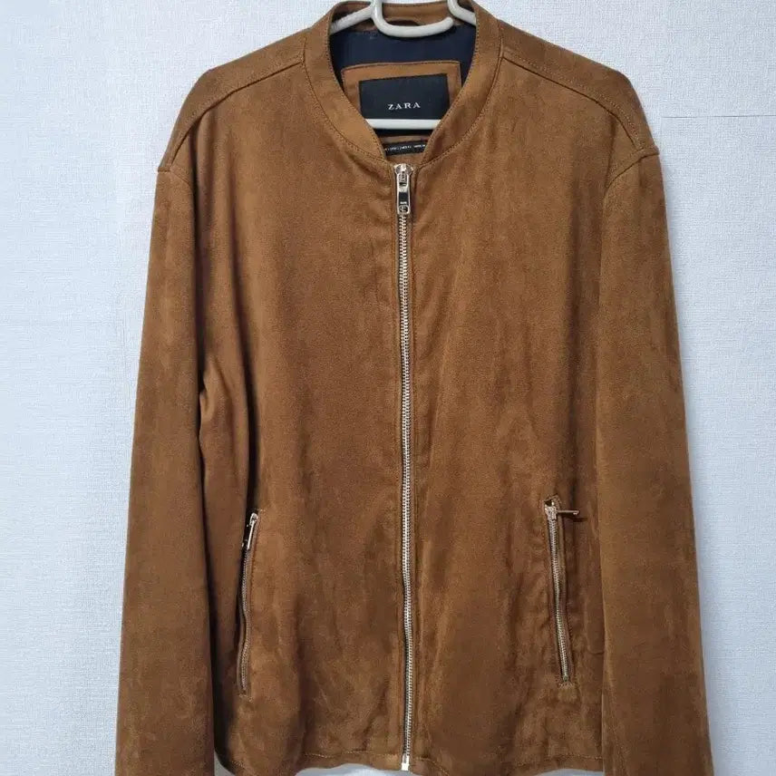 [BUNJANG] Zara Suede Jacket Brown / 자라 스웨이드 자켓 브라운