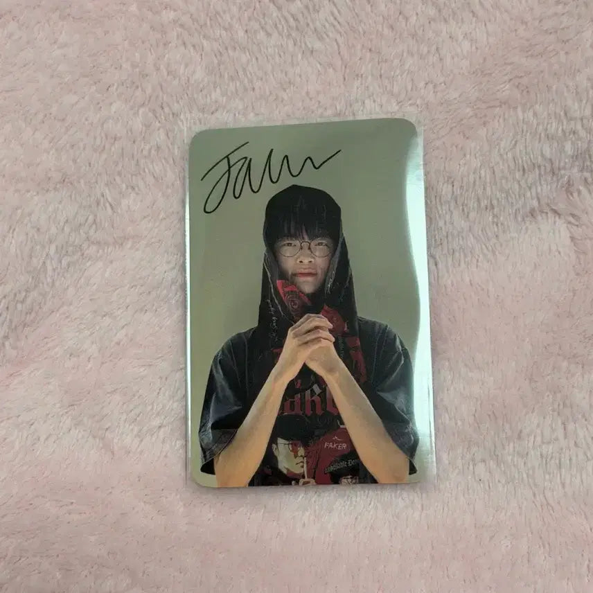 [BUNJANG] T1 Faker Home Jersey 50,000 KRW Purchase POB Photocard / T1 티원 페이커 홈그 5만원 이상 구매 포카