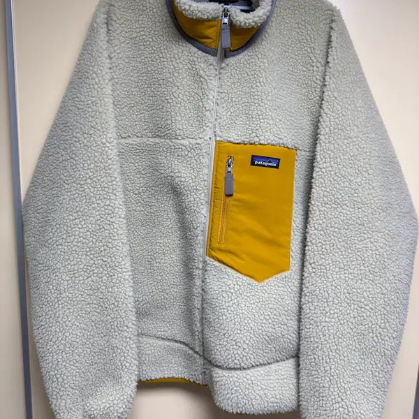 [BUNJANG] Patagonia Classic Retro-X Yellow Fleece Jacket / [L]파타고니아 클래식 레트로X 옐로우