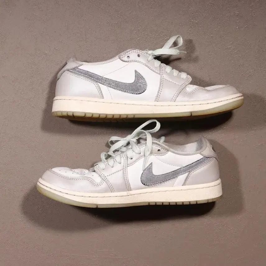 [BUNJANG] Nike Dunk Low Silver White A1002 / 나이키 덩크로우 실버화이트 A1002