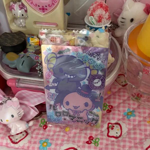 [BUNJANG] Sanrio Rolo Manic Limited Edition Wafer Card Set / 산리오 롤로매닉 악마 캐릭터 한정판 웨하스 카드 포카 지뢰계 다꾸