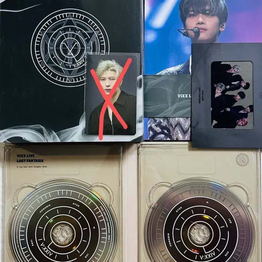 [BUNJANG] VIXX Lost Fantasy Blu-ray Set (Excluding Photocards) / 빅스 VIXX 로스트판타지아 로판 dvd 블루레이 블레 판매 양도 포카제외