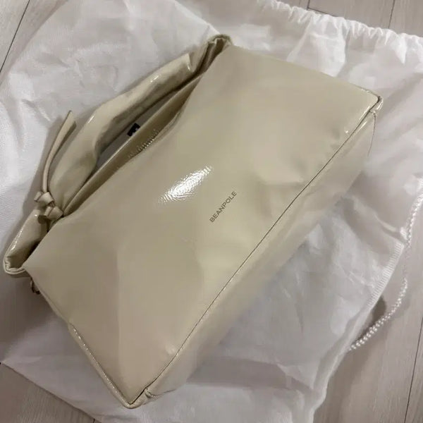 [BUNJANG] Beanpole Tote Bag Ivory / 빈폴 토트백 아이보리