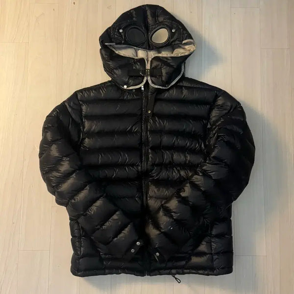 [BUNJANG] C.P. Company Archive Goggle Down Jacket Black / 10s) CP컴퍼니 아카이브 고글 경량 패딩 다운 자켓 블랙 / 105