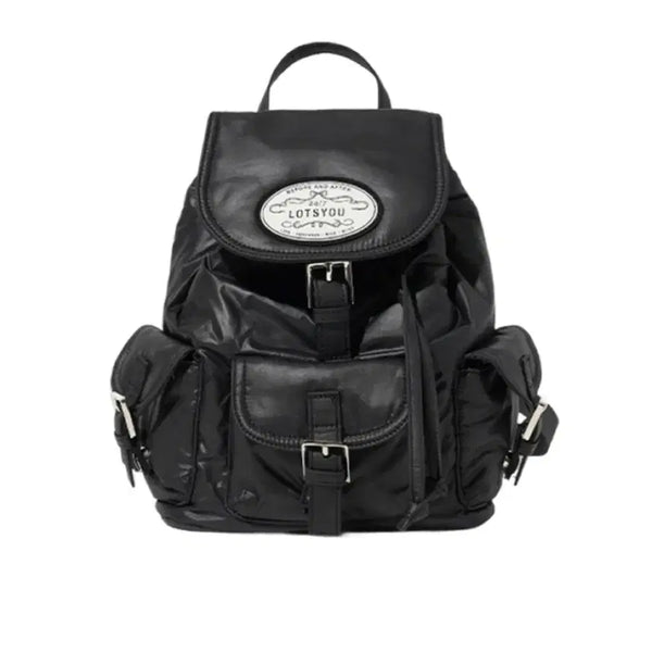 [BUNJANG] Rats You Nostalgia Backpack Black / 라츠유 노스텔지아 블랙 백팩