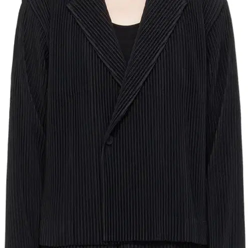 [BUNJANG] Homme Plissé ISSEY MIYAKE Crop Tailored Blazer Jacket / [2] 옴므플리세 크롭 테일러 블레이저 자켓