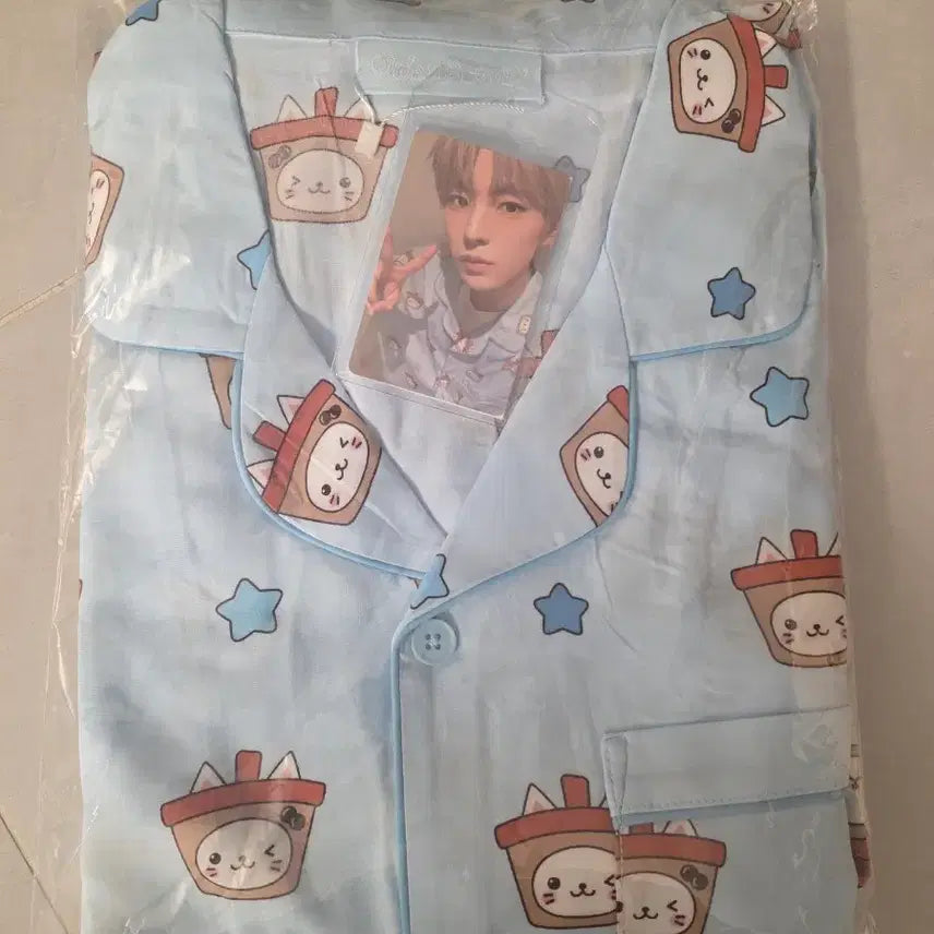 [BUNJANG] NCT Wish Yushi Pajamas (Sealed) - Bubble Cat Version / 미개봉) 유우시 잠옷 엔시티위시 nctwish 버블냥