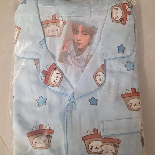 [BUNJANG] NCT Wish Yushi Pajamas (Sealed) - Bubble Cat Version / 미개봉) 유우시 잠옷 엔시티위시 nctwish 버블냥