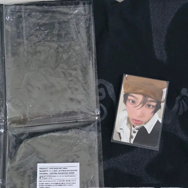 [BUNJANG] NCT WISH Riku Odd To Love Pop-up Gym Sack Bundle Set / 엔시티 위시 리쿠 짐색 양도