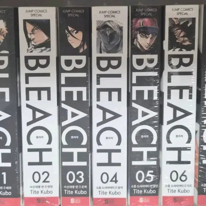 [BUNJANG] Bleach: Remix Complete Edition Manga Volumes 1-7 Sealed Set / 블리치 리믹스 완전판 만화책 1~7권 미개봉 세트 판매