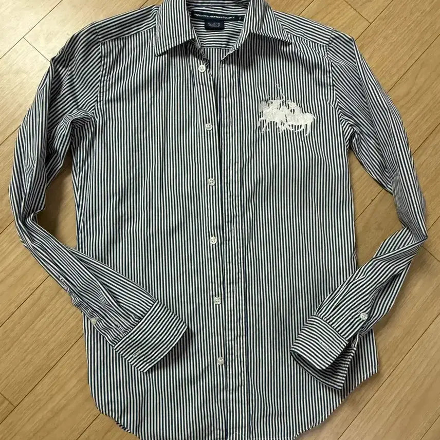 [BUNJANG] Polo Ralph Lauren Big Pony Stripe Shirt / 폴로 빅포니셔츠