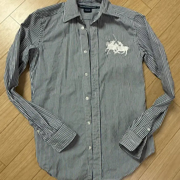 [BUNJANG] Polo Ralph Lauren Big Pony Stripe Shirt / 폴로 빅포니셔츠