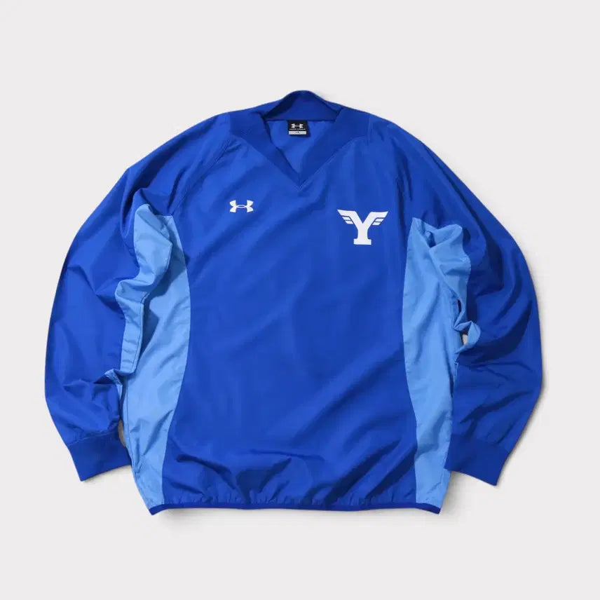 [BUNJANG] Under Armour Yonsei University Warm-Up Windbreaker Jacket / [L] 언더아머 연세대 웜업 바람막이 자켓