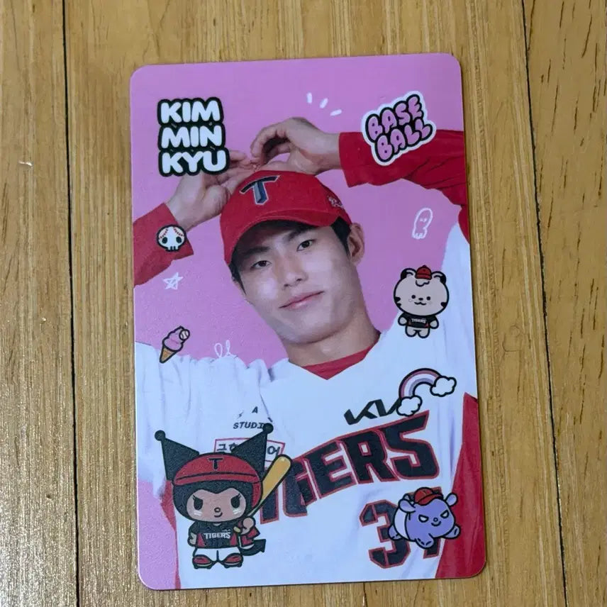 [BUNJANG] Kia Tigers Kim Min-gyu Photocard / 기아타이거즈 쿠로미 김민규 민규 포토카드 포카