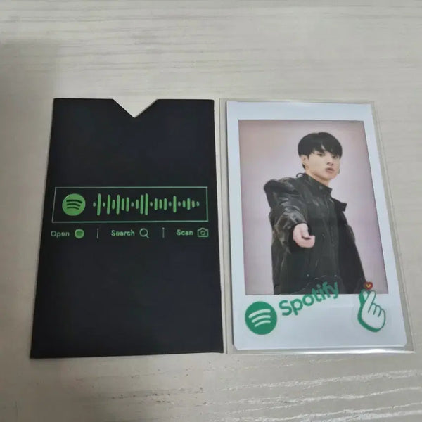 [BUNJANG] BTS Jungkook Spotify Polaroid Photocard / 정국 스포티파이 폴라로이드 정국 포카 방탄소년단