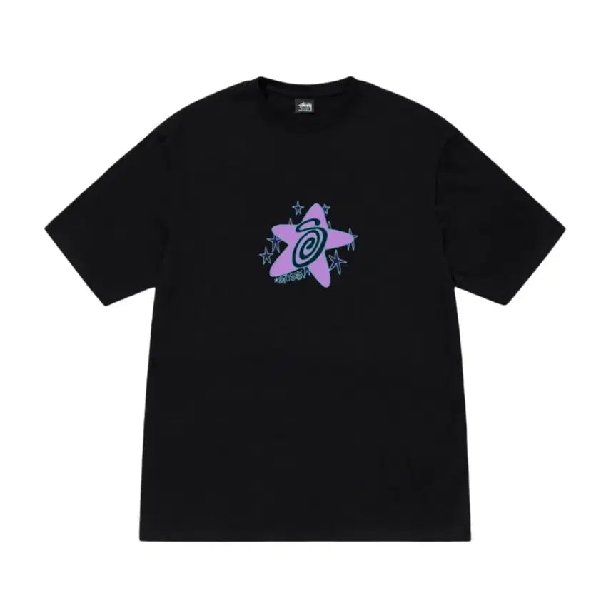 [BUNJANG] Stussy Galaxy T-Shirt Black / 스투시 갤럭시 티셔츠 블랙/에눌가능