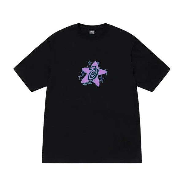 [BUNJANG] Stussy Galaxy T-Shirt Black / 스투시 갤럭시 티셔츠 블랙/에눌가능