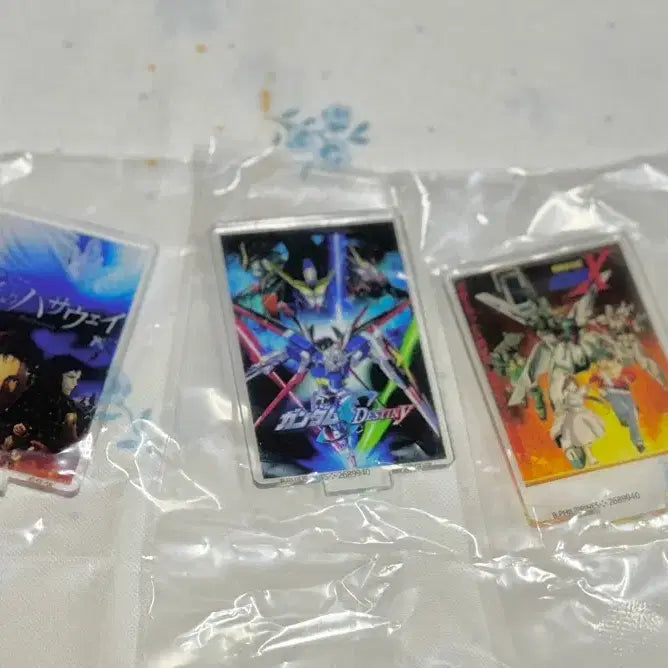 [BUNJANG] Gundam Acrylic Stand Poster Gacha Set / 건담 포스터 아스릴 스탠드 가챠