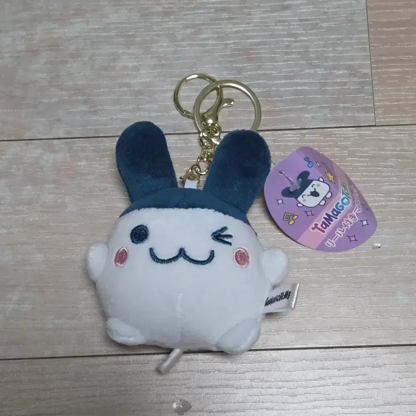 [BUNJANG] Tamagotchi Mimitchi Mascot Keychain Plush Doll / 다마고치 굿즈 미미치 마스코트 키링 봉제인형