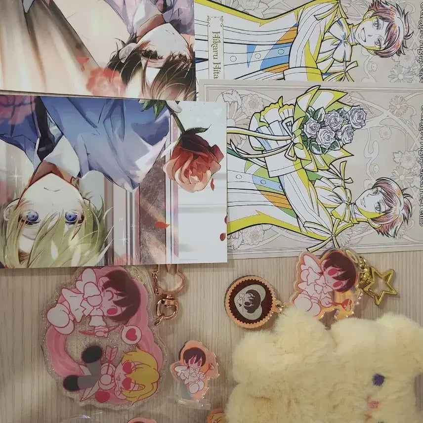 [BUNJANG] Ouran High School Host Club Unofficial & Official Merchandise Bundle Set / 일괄 오란고교 호스트부 비공식굿즈 공식굿즈
