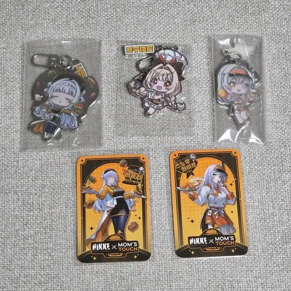 [BUNJANG] Nikke Mom's Touch Metal Keyring Nayuta Snow White Crust / 니케 맘스터치 메탈키링 나유타 스노우화이트 크러스트