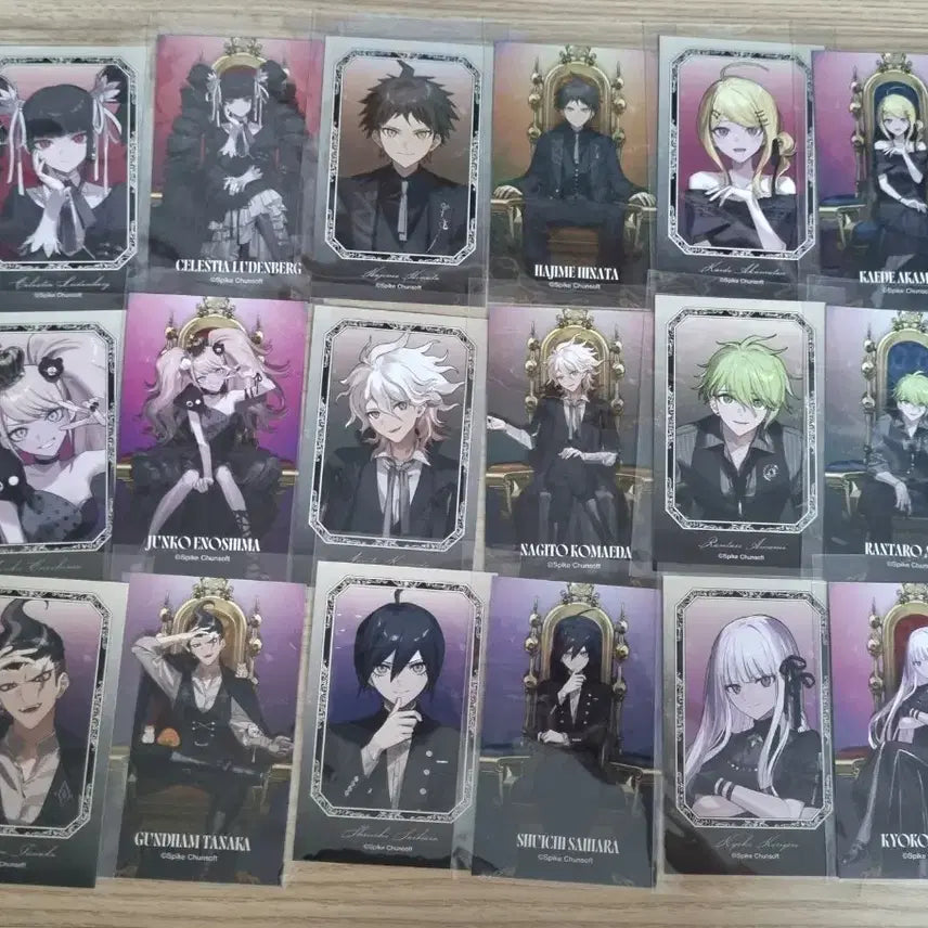 [BUNJANG] Danganronpa OYO Throne Ver. Random Cheki Photocard Bundle Set / 단간론파 오요 왕좌 ver 랜덤 체키 포카 코마에다 쥰코 세레스 키리기리 아마미 히나타 사이하라 간다무