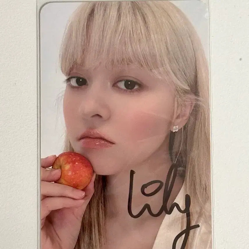[BUNJANG] NMIXX Lily Signed Photocard / 엔믹스 nmixx 릴리 lily 메이크스타 싸인포카 싸포