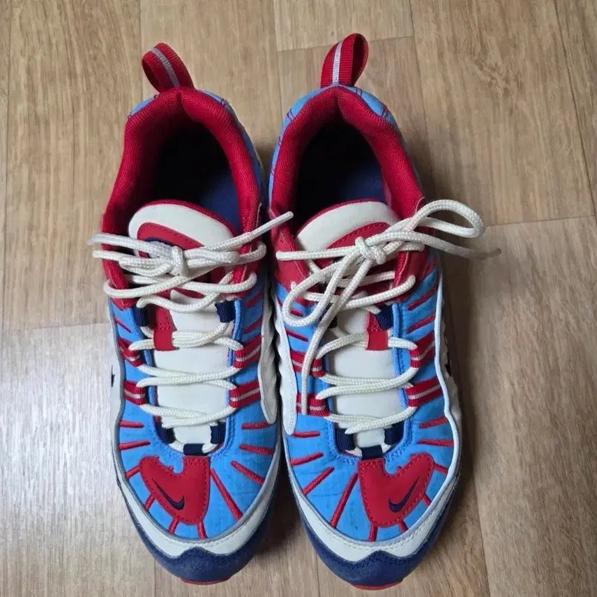 [BUNJANG] Nike Air Max 98 Gundam 2 Triple Red Blue / 나이키 에어맥스 98 건담2  트리플 레드 블루