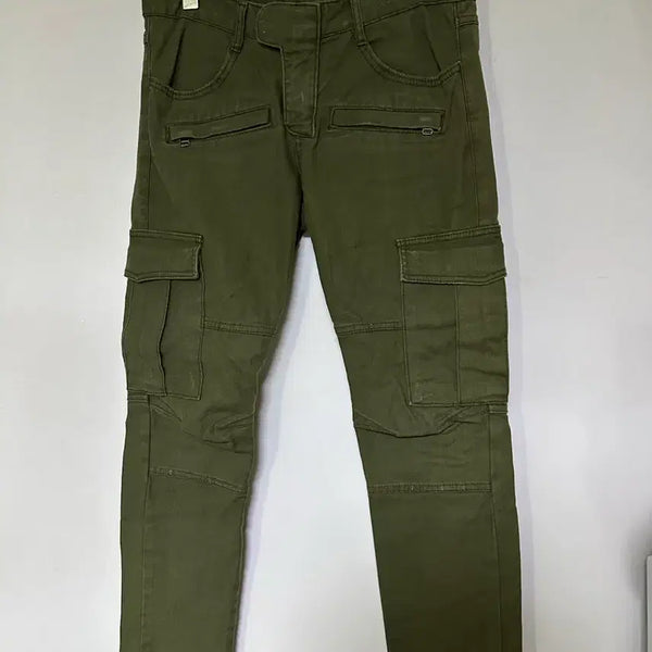 [BUNJANG] Balmain Khaki Cargo Pants / 발망 카키색 카고 팬츠