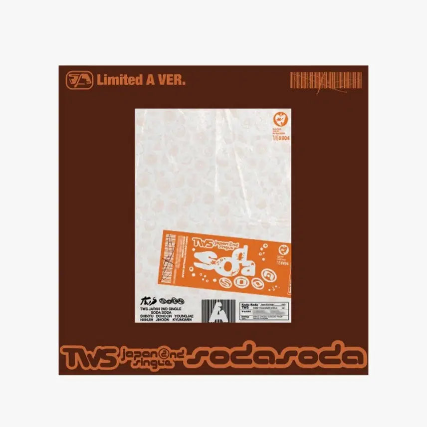 [BUNJANG] TWS SODA SODA Limited Edition A Version Sealed Album / 투어스 소다소다 초회한정판 미개봉 A버전 양도(시리얼포함)