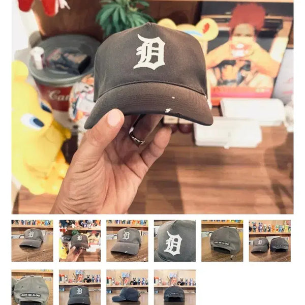 [BUNJANG] Donut Revenge D Logo Cap SFV / 도넛리벤지 D logo cap SFV