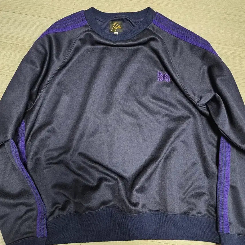 [BUNJANG] Needles 23FW Crewneck Navy / (M) 23fw 니들스 크루넥 네보