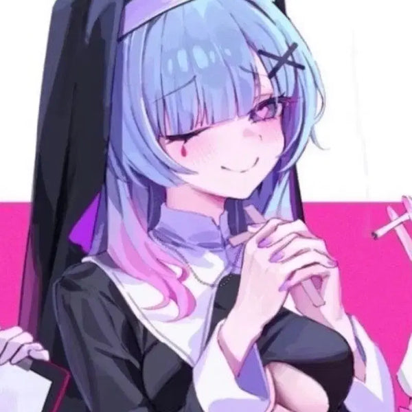 [BUNJANG] Rabbit Hole Nun Cosplay Full Set / 래빗홀 수녀 코스프레