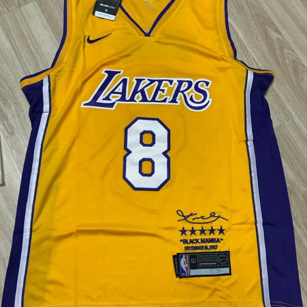 [BUNJANG] NBA LA Lakers Kobe Bryant Black Mamba Edition Jersey / (상점정리할인중) NBA LA LAKERS 블랙맘바 에디션 코비 L, XL