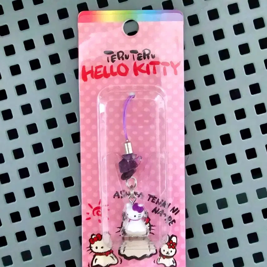 [BUNJANG] Teru Teru Bozu Hello Kitty Strap / 테루테루보즈 키티스트랩, 행운 키티