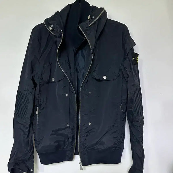 [BUNJANG] Stone Island Zip-Up Jacket Navy / 스톤아일랜드 집업 자켓 네이비