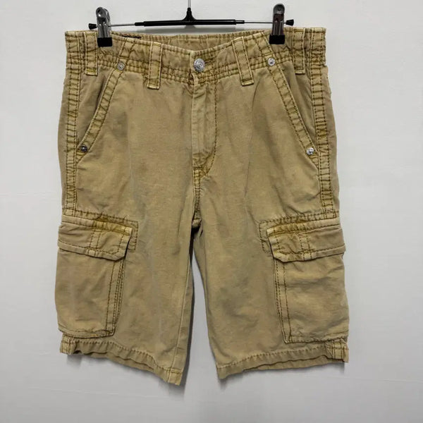[BUNJANG] True Religion Cargo Half Pants Beige / 트루릴리전 카고 하프팬츠 베이지