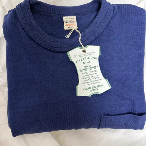 [BUNJANG] Warehouse 4601 Pocket T-Shirt Navy L / 웨어하우스 4601 포켓티 네이비 L 새상품 판매합니다
