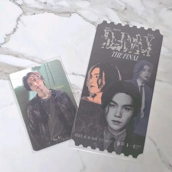 [BUNJANG] BTS Suga D-Day The Final D'Festa Photocard / 방탄 슈가 디데이 디파콘 파이널 아미존 기프트 양도