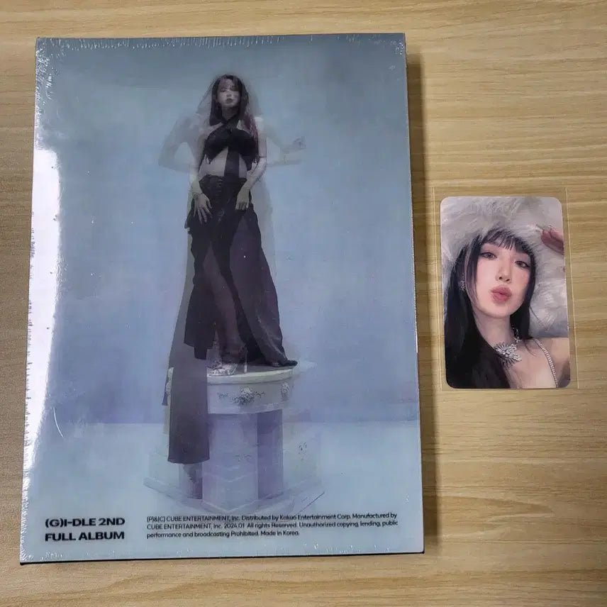 [BUNJANG] (G)I-DLE I FEEL Sealed Album Shuhua Soundwave POB / 여자아이들 (G)I-DLE 슈퍼레이디 미개봉 앨범 슈화 사운드웨이브 특전 포함