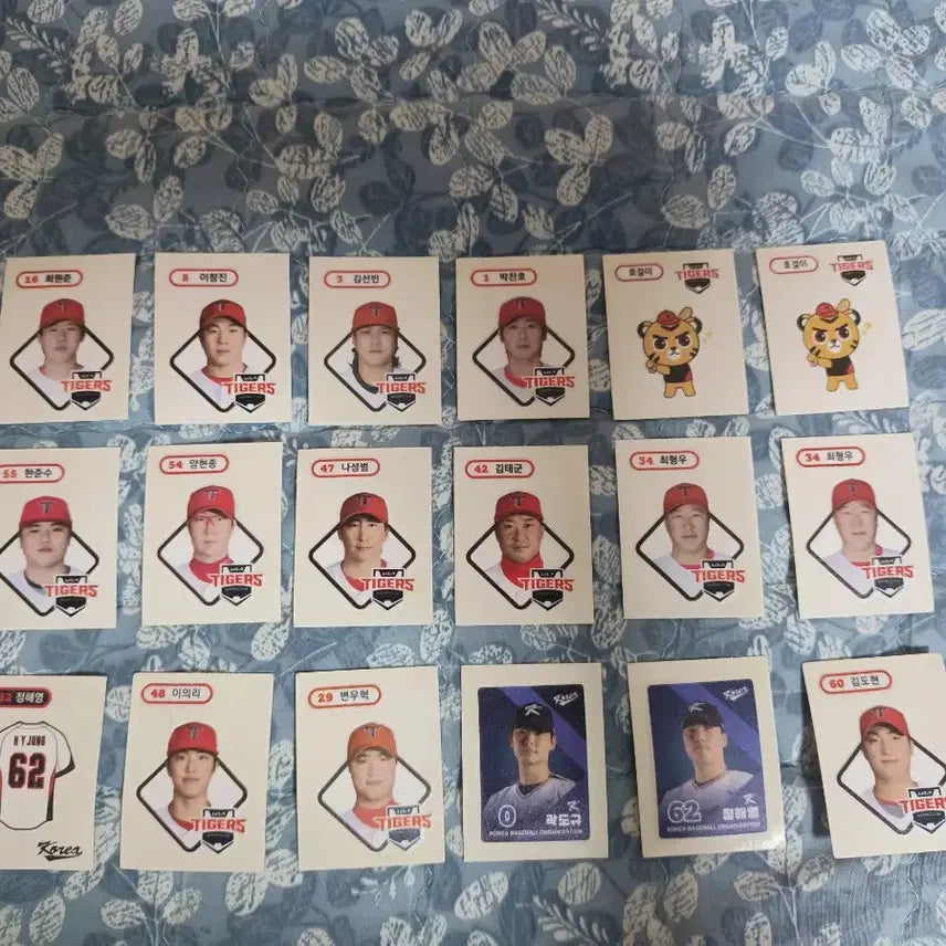 [BUNJANG] Assorted Baseball Stickers / 다양한 야구 띠부씰