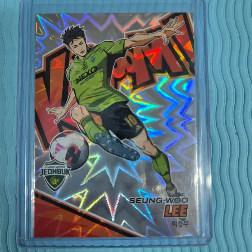 [BUNJANG] Jeonbuk Hyundai Lee Seung-woo K League Revolution Card Bundle Set / 전북현대 이승우 k리그 레볼루션 카드 판매합니다