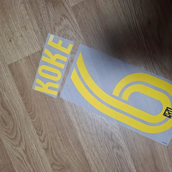 [BUNJANG] Atletico Madrid 16-17 Away Koke Nameset / 아틀레티코 마드리드 16-17 어웨이 코케 네임셋